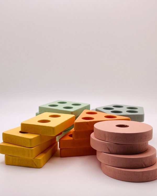 Product Image for  Montessori Educational Wooden Stacking Toy