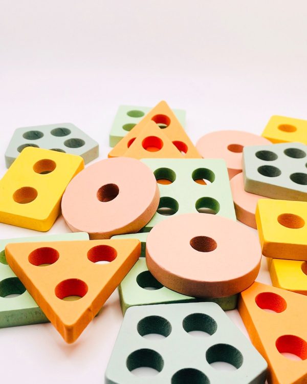 Product Image for  Montessori Educational Wooden Stacking Toy