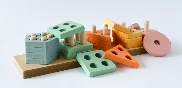 Product Image for  Montessori Educational Wooden Stacking Toy