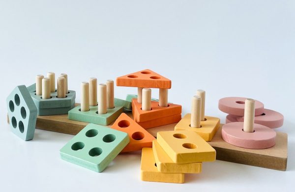 Product Image for  Montessori Educational Wooden Stacking Toy