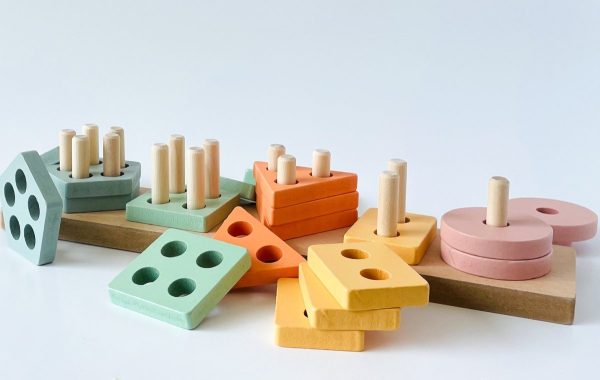 Product Image for  Montessori Educational Wooden Stacking Toy