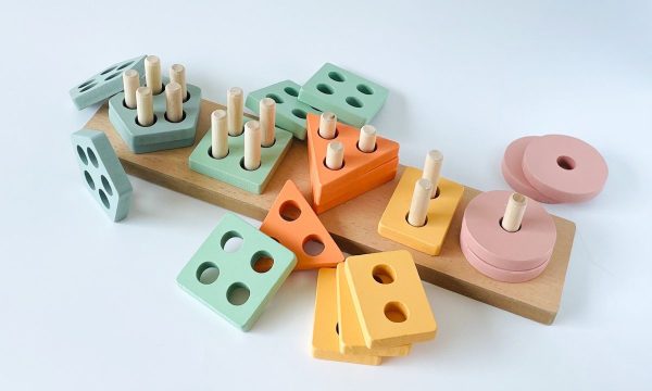 Product Image for  Montessori Educational Wooden Stacking Toy