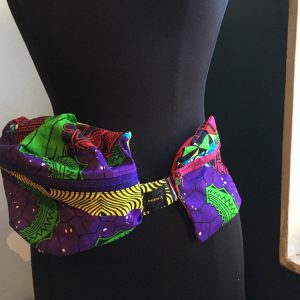 Product Image for  Lovely ’Oremeji’ Multi prints Ankara fanny pack, fanny pack, Ethnic fabrics, 100% cotton, Ankara fanny pack