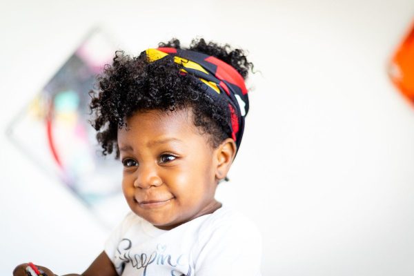 Product Image for  Zizi Elegance baby headband, Kente fabric, African print