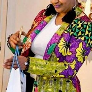 Product Image for  Tannia Blazer, Ankara print, African fabric, 100% Cotton