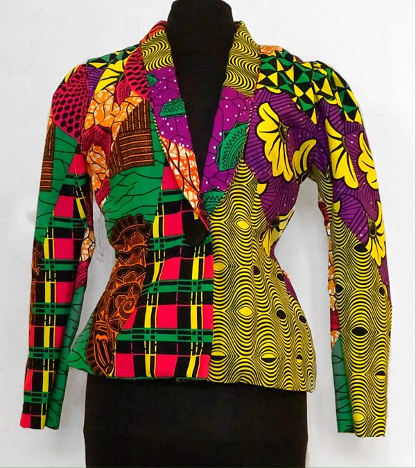 Product Image for  Tannia Blazer, Ankara print, African fabric, 100% Cotton