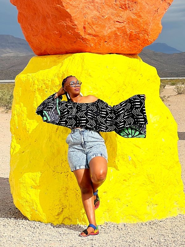 Product Image for  Rashida Reversible Cape Crop Top