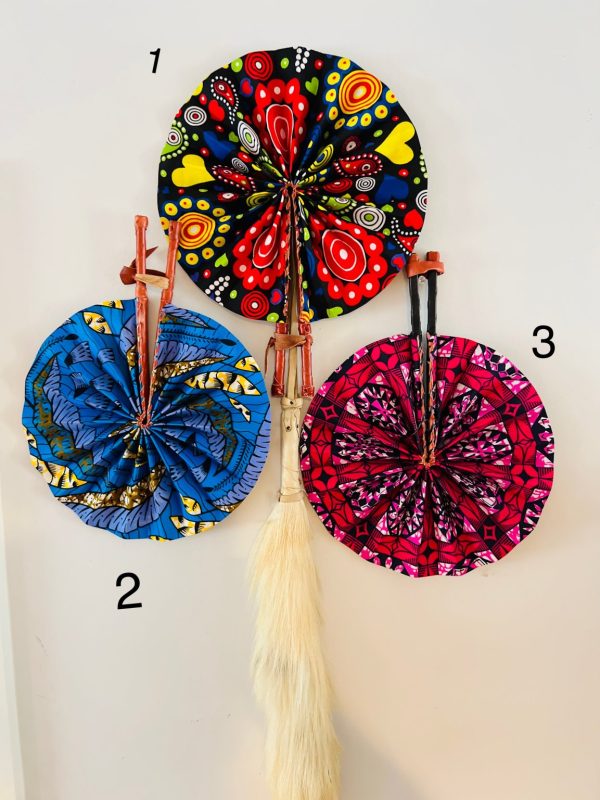 Product Image for  Adrinka/ Adire designed Hand fan