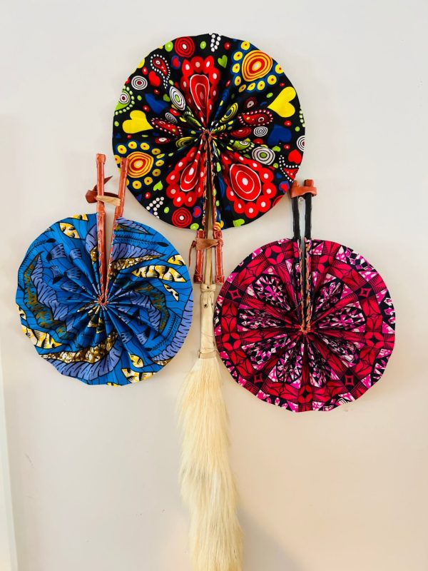 Product Image for  Adrinka/ Adire designed Hand fan