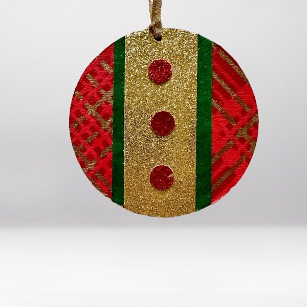 Product Image for  ‘Holly Jolly’ Handmade Ornament