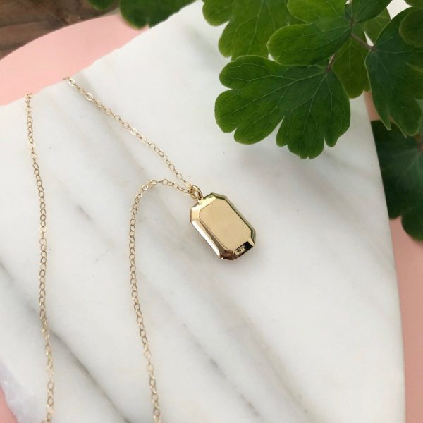 Product Image for  GOLD GEMMA PENDANT