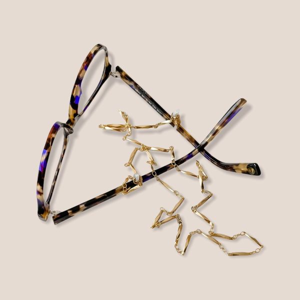 Product Image for  GOLD CORDA EYEGLASS CHAIN