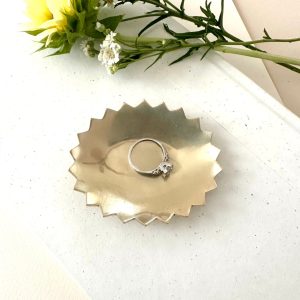 Product Image for  BRASS POINTE JEWELRY DISH