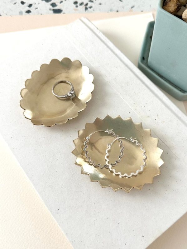 Product Image for  BRASS SCALA JEWELRY DISH