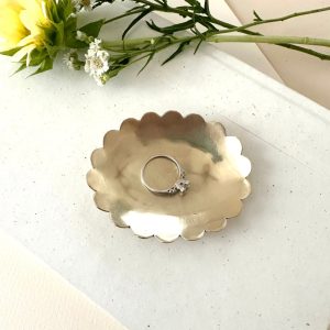 Product Image for  BRASS SCALA JEWELRY DISH