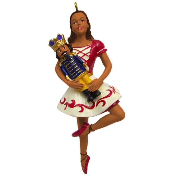 Product Image for  African American Clara on Pointe Ornament 4 inch