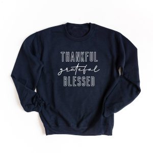 Product Image for  Thankful Grateful Blessed | Sweatshirt