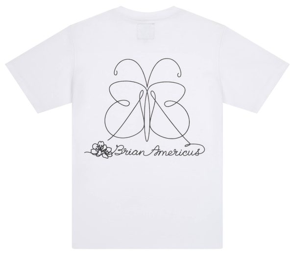 Product Image for  B A Butterfly Cropped Graphic Tee