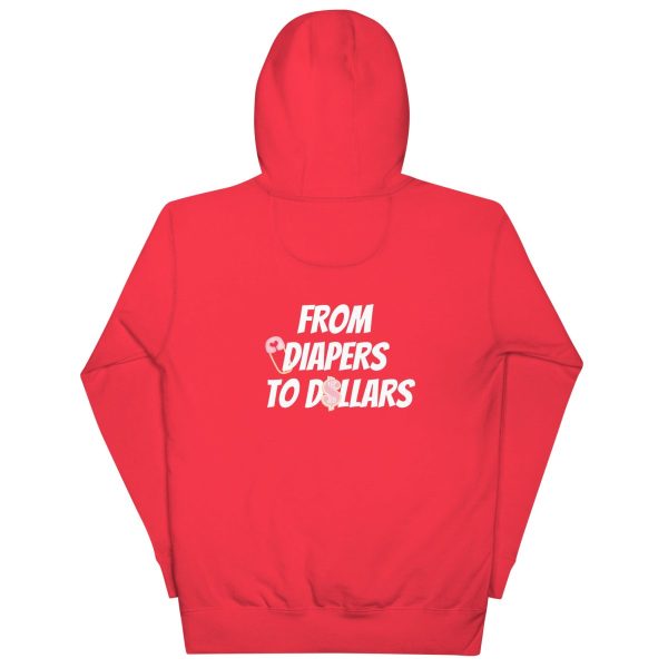 Product Image for  Unisex Hoodie From Diaper to Dollars