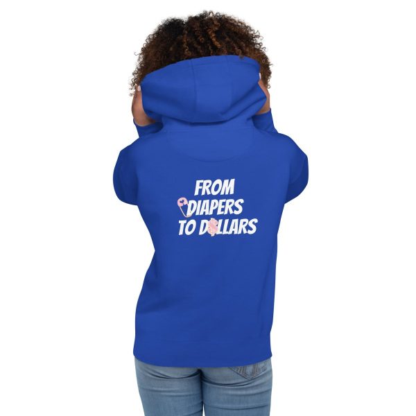 Product Image for  Unisex Hoodie From Diaper to Dollars