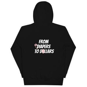 Product Image for  Unisex Hoodie From Diaper to Dollars