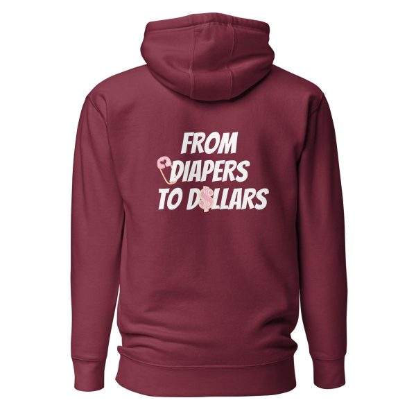 Product Image for  Unisex Hoodie From Diaper to Dollars