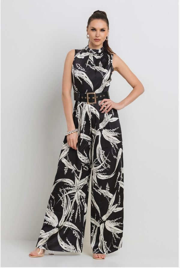 Product Image for  Paradise Black and White Jumpsuit