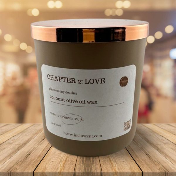 Product Image for  Leather & Plum Chapter 2: Love Coconut Wax 12oz Candle