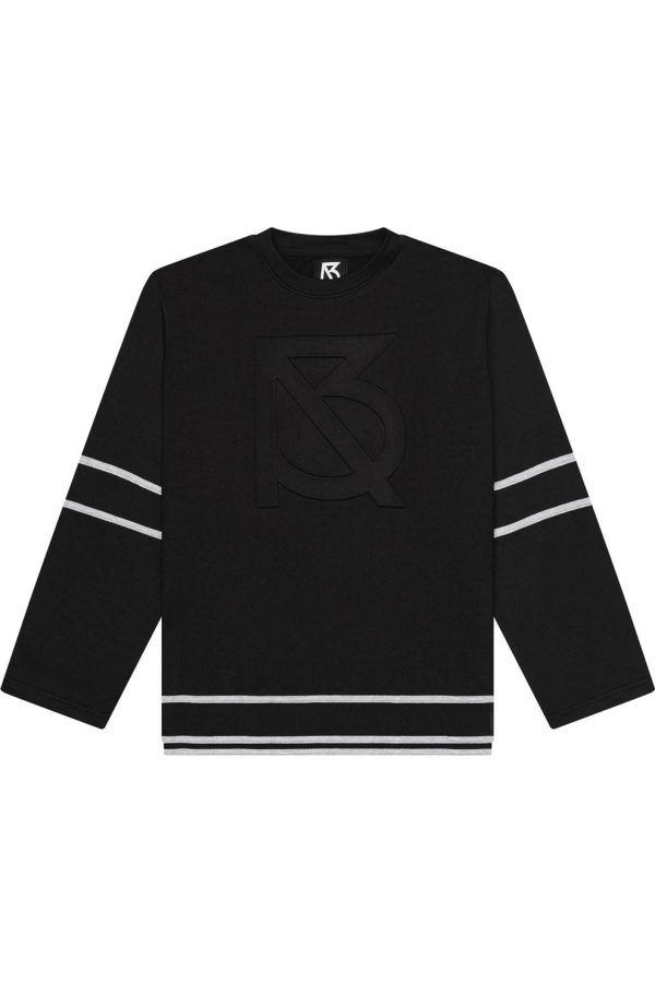 Product Image for  Douglas Embossed Sweatshirt: Black