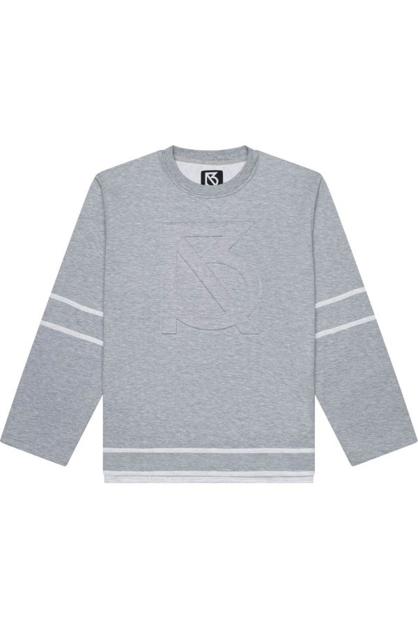 Product Image for  Douglas Embossed Sweatshirt: Heather Gray