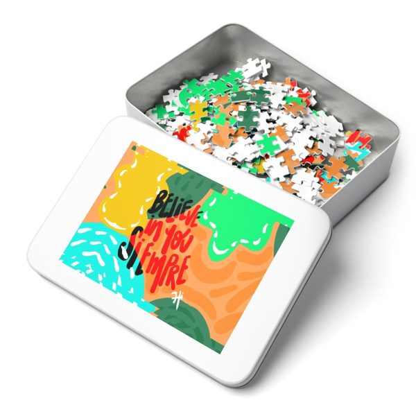 Product Image for  BELIVE IN YOU SIEMPRE PUZZLE WITH TIN