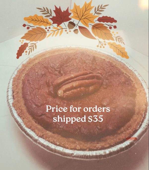 Product Image for  Sweet Potato Cheesecake with Caramel and Pecans – orders to be shipped