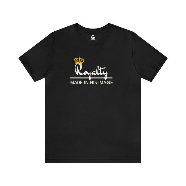 Product Image for  Royalty – Made in His Image Unisex Tee (Black)