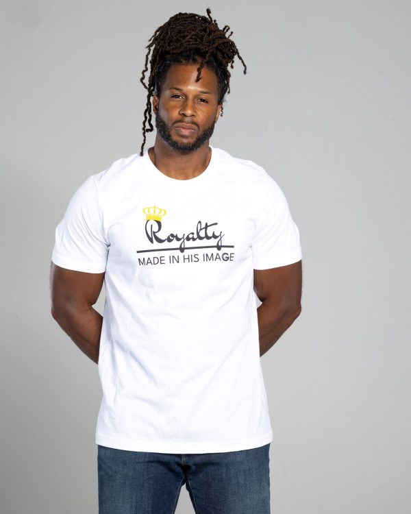 Product Image for  Royalty – Made in His Image Unisex Tee (White)