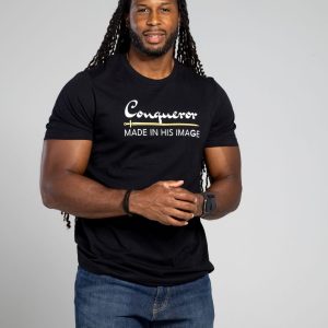 Product Image for  Conqueror – Made in His Image Unisex Tee (Black)