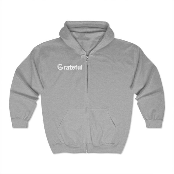 Product Image for  Grateful Unisex Zip-Up Hoodie