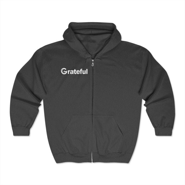 Product Image for  Grateful Unisex Zip-Up Hoodie