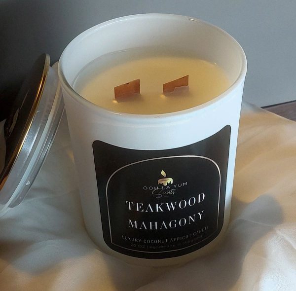 Product Image for  Teakwood Mahogany Luxury Candle